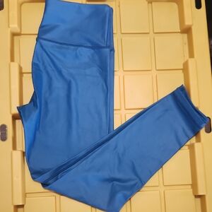 ZYIA Vibrant Blue High-Waisted Leggings